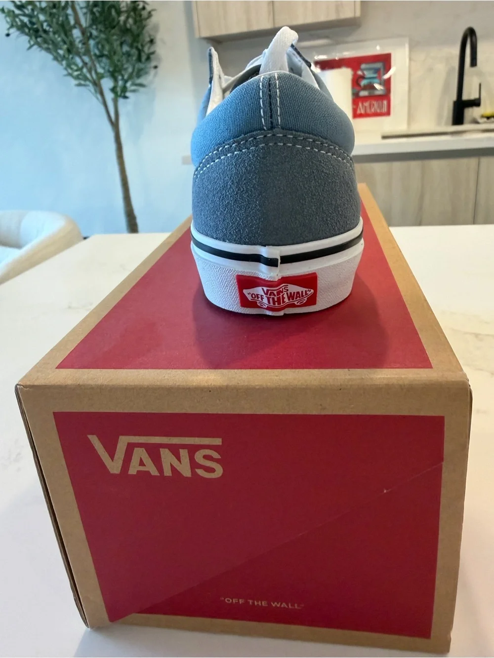 Vans Old Skool Sneaker — Blue/White